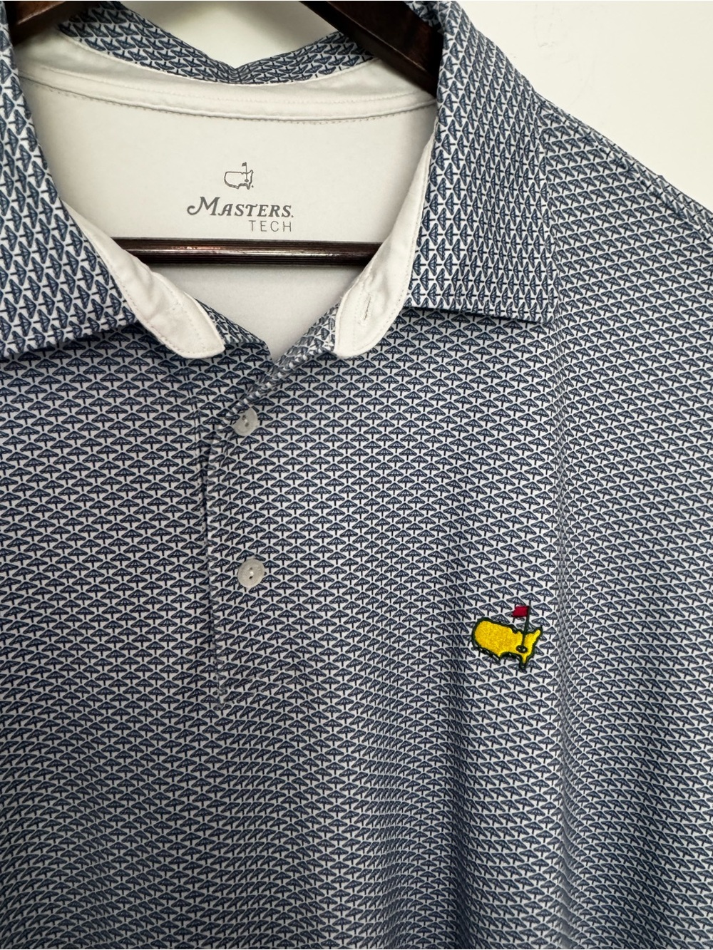 2026 Masters Tech Umbrella Print Golf Polo Men’s XL Augusta National